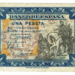 Estado Español 1 Peseta 1 de Junio de 1940 Serie C EBC-
