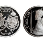 España 2.000 Pesetas Año 2000 V Cent. Carlos V Retrato del Emperador Tipo Besançon PROOF