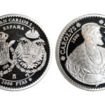 España 2.000 Pesetas Año 2000 V Cent. Carlos V 1500-2000 Representación del Escultor alemán Hans Reinhard PROOF