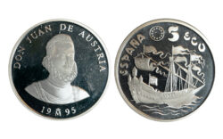 España 5 Ecu 1995 La Marina Española PROOF