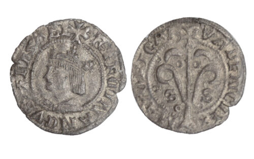 Fernando II (1479-1516) Dinero Valencia EBC