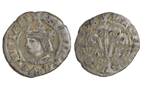 Fernando II (1479-1516) Dinero Valencia MBC-