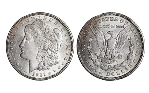 Estados Unidos 1 Dólar 1921 Morgan EBC
