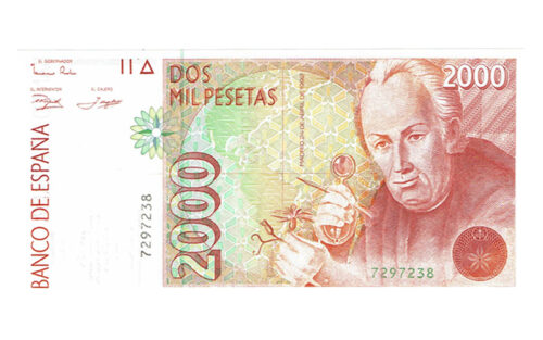 Juan Carlos I 2000 Pesetas 24 Abril 1992 Sin Serie SC