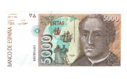 Juan Carlos I 5000 Pesetas 12 Octubre 1992 Serie B SC