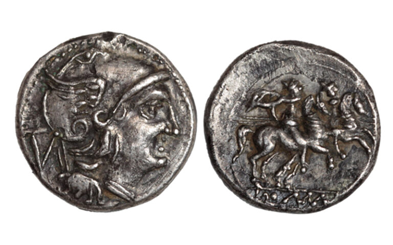 Quinario Roma 211 a.C MBC+