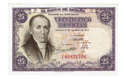 Estado Español 25 Pesetas 19 Febrero 1946 Serie I SC