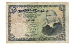Estado Español 500 Pesetas 19 Febrero 1946 Francisco Vitoria Sin Serie BC