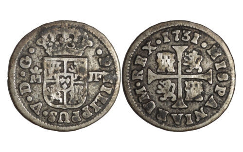 Felipe V 1/2 Real 1731 Madrid JF MBC-