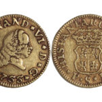 Fernando VI 1/2 Escudo 1755 Sevilla PJ MBC-