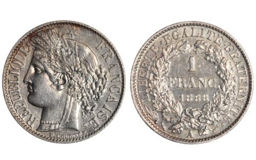 Francia 1 Franco 1888 Ceres París SC-