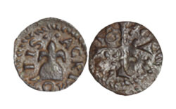 Luis XIII de Francia (1641-43) Dinero 1643 Agramunt MBC-EBC