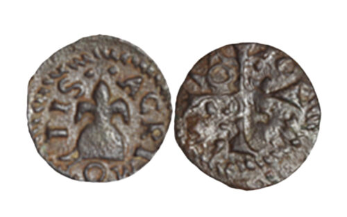 Luis XIII de Francia (1641-43) Dinero 1643 Agramunt MBC-EBC