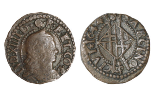 Luis XIV de Francia (1643-1715) Sisé 1644 Barcelona MBC