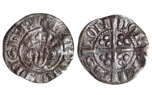 Eduardo I de Inglaterra 1272-1307 Penique Londres MBC