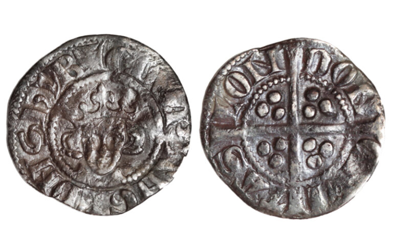 Eduardo I de Inglaterra 1272-1307 Penique Londres MBC