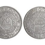 Marruecos 20 Francos 1928 AH1347 EBC-