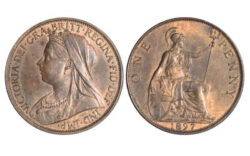 Gran Bretaña Victoria (1837-1901) 1 Penique 1897 SC-