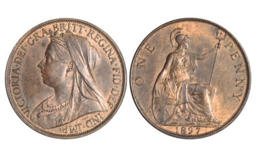 Gran Bretaña Victoria (1837-1901) 1 Penique 1897 SC-