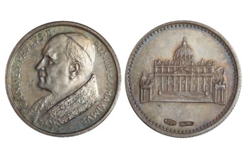 Vaticano Medalla Juan Pablo II Plata SC-FDC