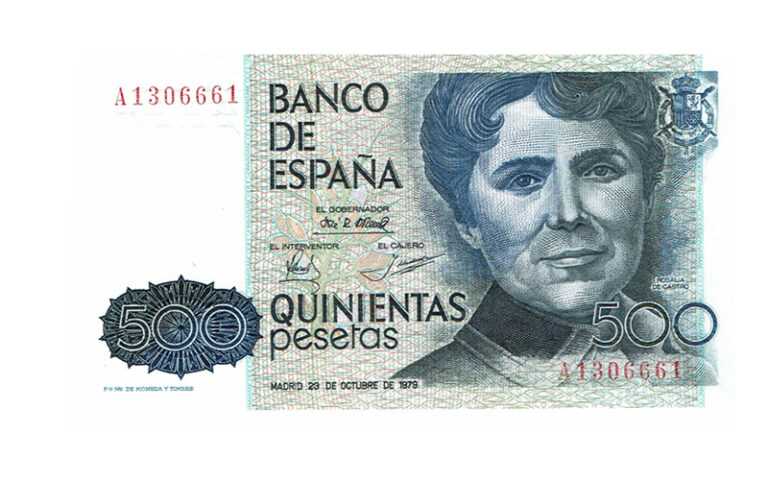 Juan Carlos I 500 Pesetas 23 Octubre 1979 Rosalía de Castro Serie A SC