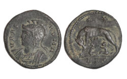 Constantino I AE3 330 d.C. Roma MBC