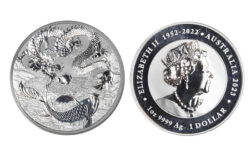 Australia 1 Dólar 2023 Dragón PROOF