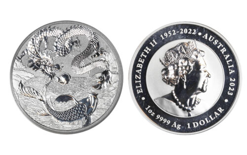 Australia 1 Dólar 2023 Dragón PROOF