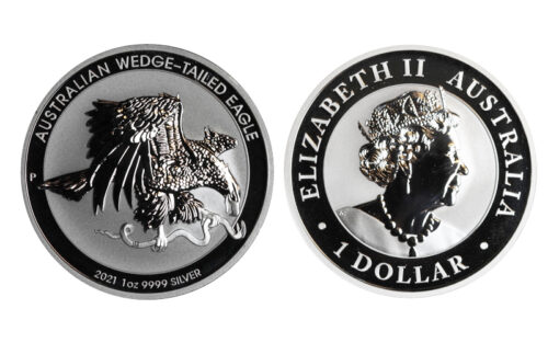 Australia 1 Dólar 2021 Águila Audaz PROOF