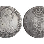 Carlos IV 4 Reales 1792 Madrid MF MBC-