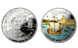España 10 Euros 2022 V Centenario Vuelta al Mundo J.S. El Cano PROOF