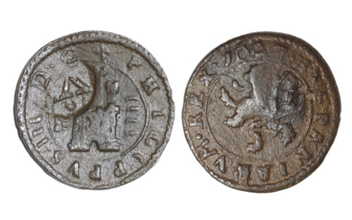 Felipe III (1598-1621) 4 Maravedís 1607 Segovia MBC
