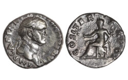 Vespasiano Denario 70 d.C. Roma MBC
