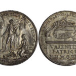 Medalla Carlos III Nacimiento de sus nietos gemelos Carlos y Felipe 1784 Peleguer EBC