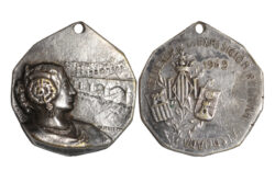 Medalla Recuerdo de la Exposición Regional valenciana 1909 EBC