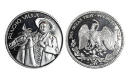 Pancho Villa 2 Onzas Troy PROOF
