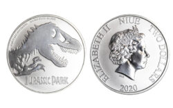 Niue 2 Dólares 2020 Jurassic Park PROOF