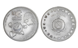 Niue 2 Dólares 2020 Pac Man 40 Aniversario PROOF
