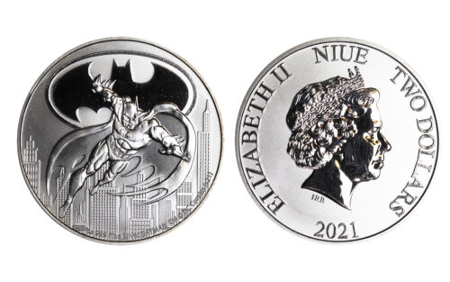 Niue 2 Dólares 2021 Batman PROOF