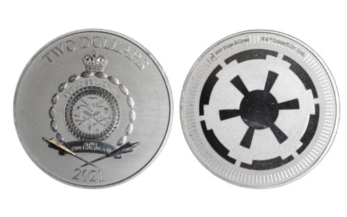 Niue 2 Dólares 2021 Star Wars PROOF