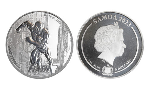 Samoa 5 Dólares 2023 Flash PROOF