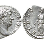 Adriano Denario 136 d.C. Roma EBC