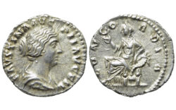 Faustina II Denario 145-161 d.C. Roma SC-