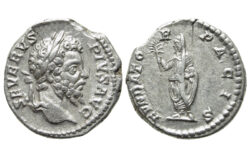 Septimio Severo Denario 202-210 d.C. Roma MBC