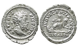 Septimio Severo Denario 202-210 d.C. Roma MBC