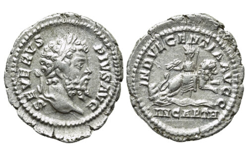Septimio Severo Denario 202-210 d.C. Roma MBC