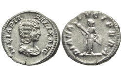 Julia Domna Denario 211-217 d.C. Roma EBC