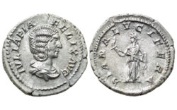 Julia Domna Denario 211-217 d.C. Roma EBC+
