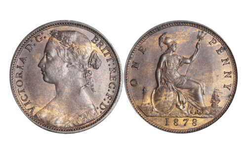 Gran Bretaña Victoria (1837-1901) 1 Penique 1878 SC