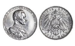 Imperio Alemán Prusia 3 Marcos 1913A SC